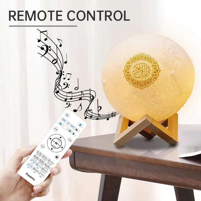 Quran Speaker Moonlight Lamp