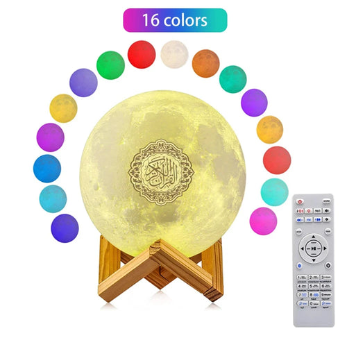 Quran Speaker Moonlight Lamp